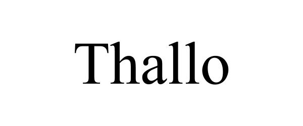 Trademark Logo THALLO