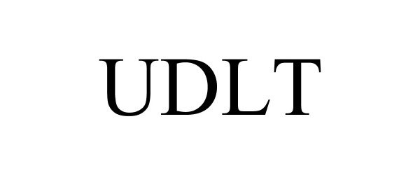 Trademark Logo UDLT