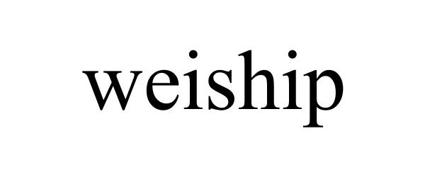 Trademark Logo WEISHIP