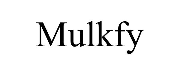Trademark Logo MULKFY