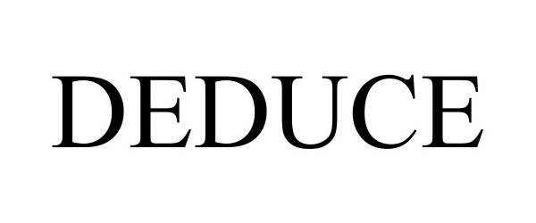 Trademark Logo DEDUCE