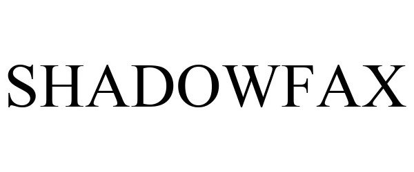 Trademark Logo SHADOWFAX