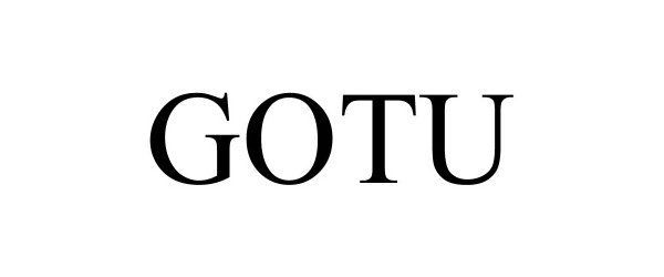 Trademark Logo GOTU