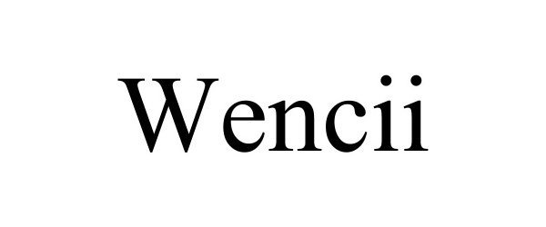 Trademark Logo WENCII