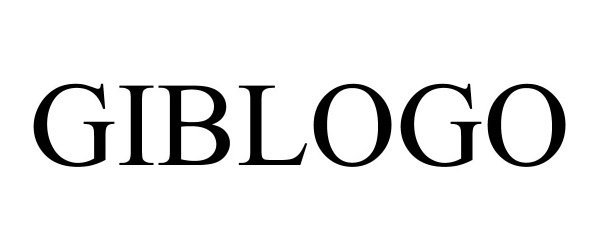 Trademark Logo GIBLOGO