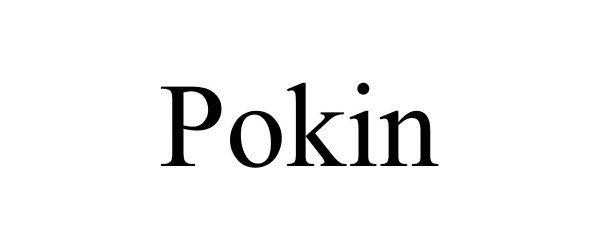 Trademark Logo POKIN
