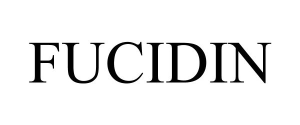 Trademark Logo FUCIDIN
