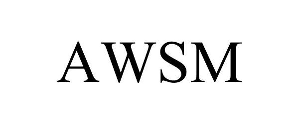 Trademark Logo AWSM