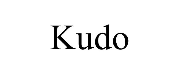 Trademark Logo KUDO