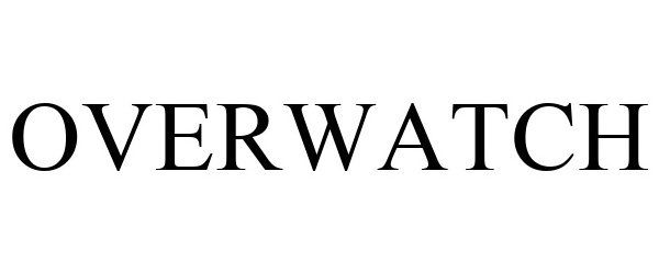 Trademark Logo OVERWATCH