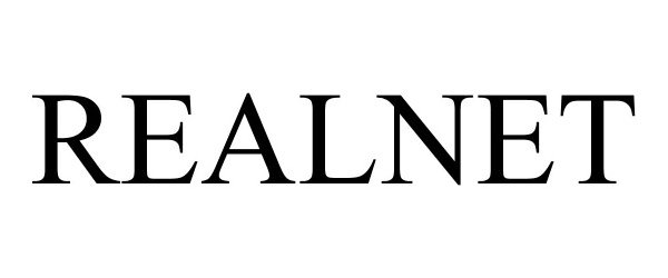 Trademark Logo REALNET