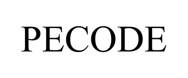 Trademark Logo PECODE