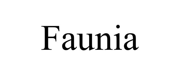  FAUNIA