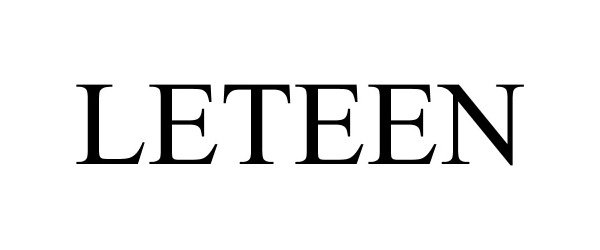 Trademark Logo LETEEN