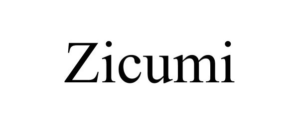 Trademark Logo ZICUMI