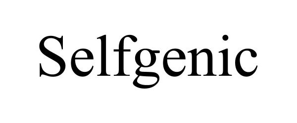 Trademark Logo SELFGENIC