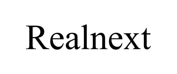 Trademark Logo REALNEXT
