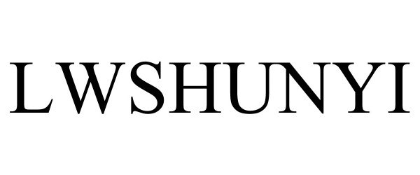 Trademark Logo LWSHUNYI