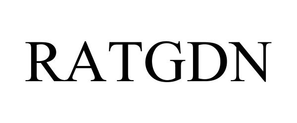 Trademark Logo RATGDN