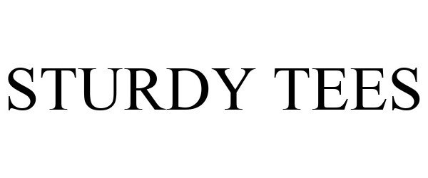 Trademark Logo STURDY TEES
