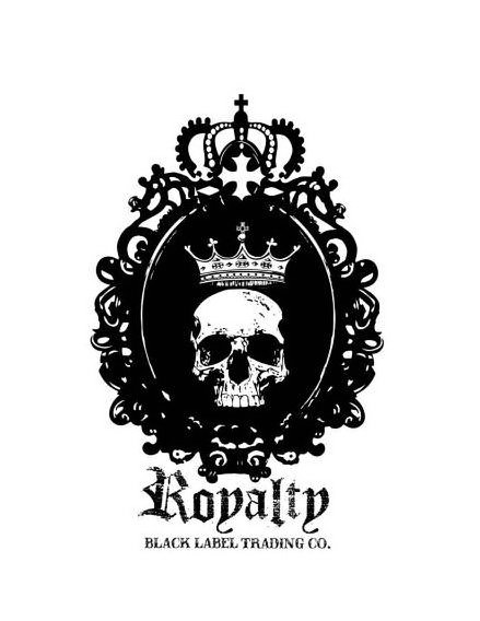 Trademark Logo ROYALTY BLACK LABEL TRADING COMPANY