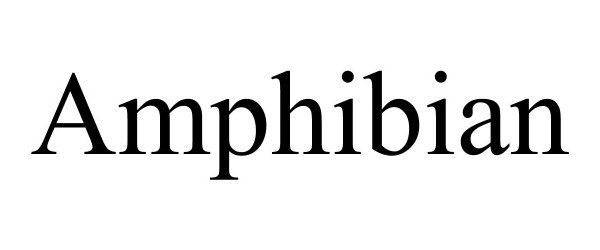 Trademark Logo AMPHIBIAN