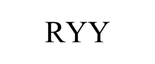 Trademark Logo RYY
