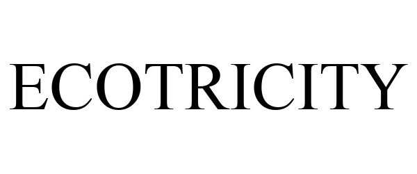 Trademark Logo ECOTRICITY