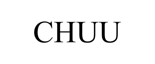 Trademark Logo CHUU