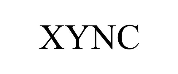 Trademark Logo XYNC
