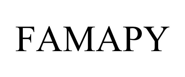 Trademark Logo FAMAPY