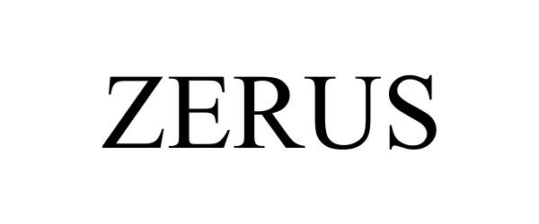 Trademark Logo ZERUS