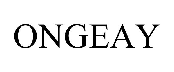 Trademark Logo ONGEAY