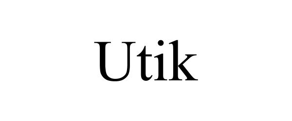 Trademark Logo UTIK