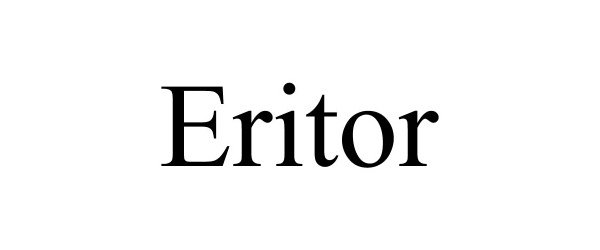 Trademark Logo ERITOR
