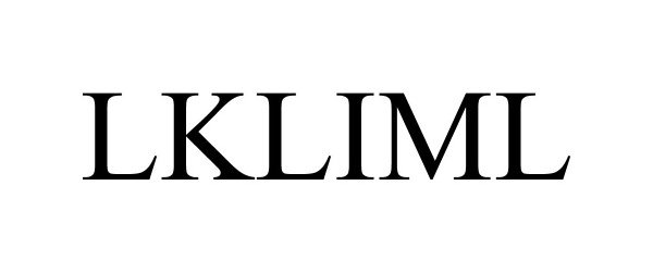 Trademark Logo LKLIML