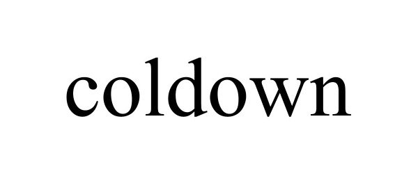 Trademark Logo COLDOWN