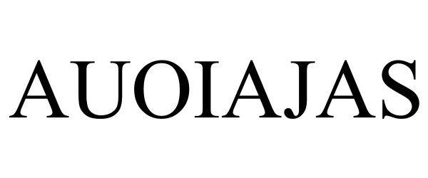 Trademark Logo AUOIAJAS