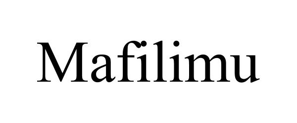 Trademark Logo MAFILIMU