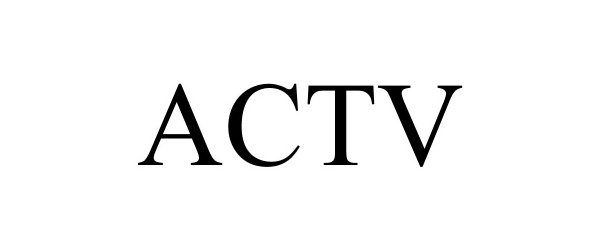 Trademark Logo ACTV