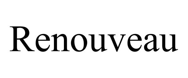 Trademark Logo RENOUVEAU