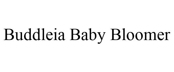 Trademark Logo BUDDLEIA BABY BLOOMER