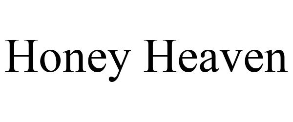 Trademark Logo HONEY HEAVEN