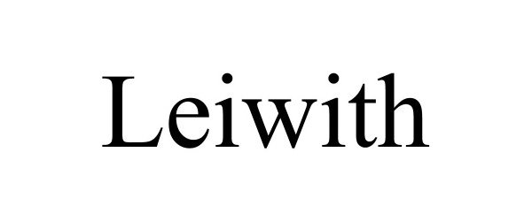 Trademark Logo LEIWITH