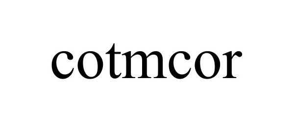 Trademark Logo COTMCOR