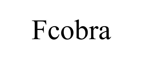 Trademark Logo FCOBRA