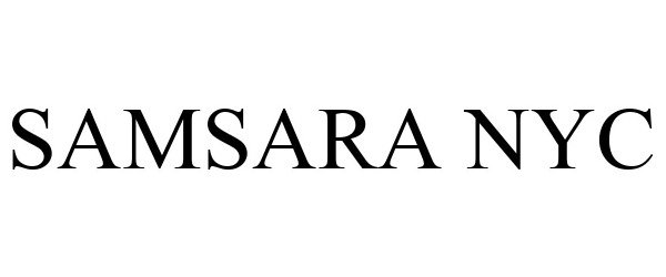 Trademark Logo SAMSARA NYC