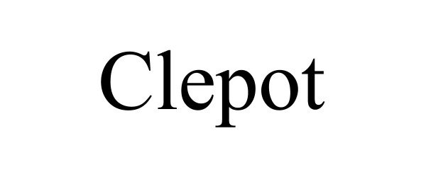Trademark Logo CLEPOT