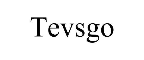 Trademark Logo TEVSGO