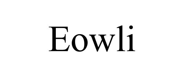 Trademark Logo EOWLI